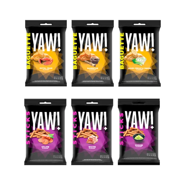 YAW!迷你法國麵包餅乾／脆條50gx20包