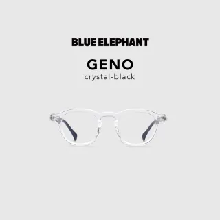 【BLUE ELEPHANT】GENO crystal-black MAIN一般款式 抗藍光眼鏡 鏡框 附盒 官方旗艦店(韓國 眼鏡 明星同款)