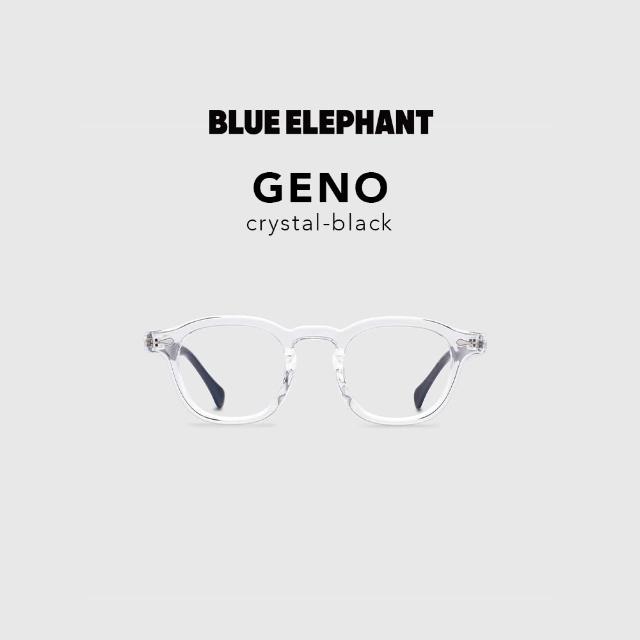 【BLUE ELEPHANT】GENO crystal-black MAIN一般款式 抗藍光眼鏡 鏡框 附盒 官方旗艦店(韓國 眼鏡 明星同款)