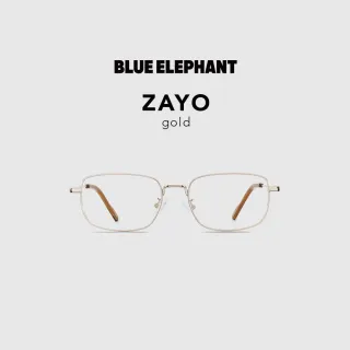 【BLUE ELEPHANT】ZAYO gold MAIN一般款式 抗藍光眼鏡 鏡框 附盒 官方旗艦店