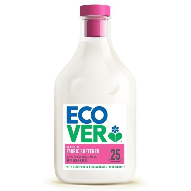 即期品【ECOVER 宜珂】親膚柔軟精-蘋果花750ml(無添加色素 嬰兒衣物 寶寶)