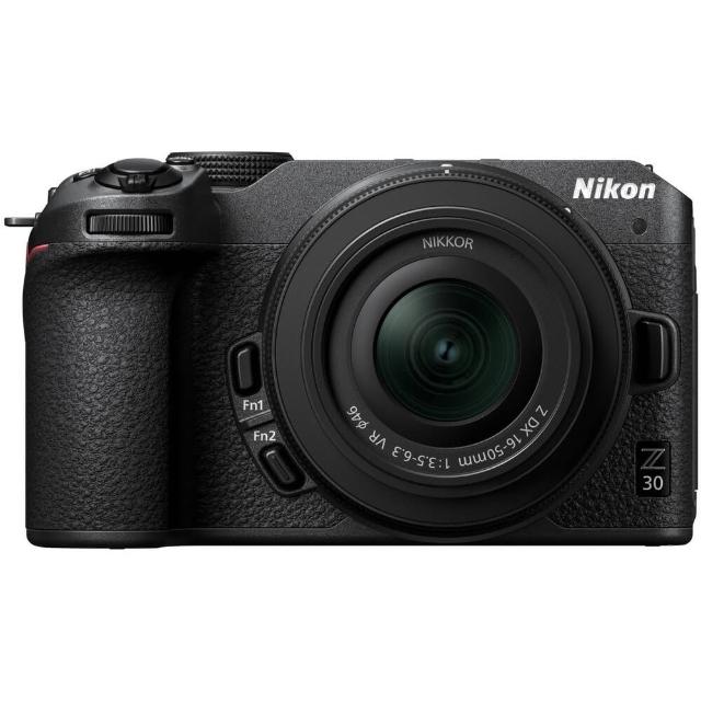 【Nikon 尼康】Z30 KIT 附 Z 16-50mm VR 變焦鏡組 (公司貨) APS-C 無反微單眼相機 直播 VLOG