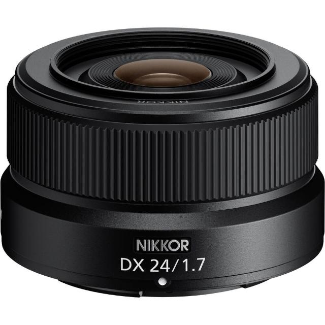 【Nikon 尼康】NIKKOR Z DX 24mm F1.7 標準定焦鏡頭(公司貨 Z系列 APS-C 無反微單眼鏡頭)