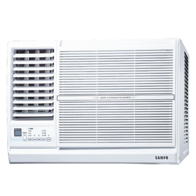  聲寶 SAMPO AW-PC28L 窗型定頻冷氣，適合4-6坪空間使用，臺灣製造，能源效率CSPF第五級，年耗電量僅998度，額定冷房能力2.9kW，消耗電力879W。外型尺寸寬560x高400x深648mm，安裝尺寸寬580x高410mm，全機保固3年、壓縮機保固10年，冷媒R410A，右吹出風口，商品重量45KG。高效省電窗型空調，適合小坪數家庭，BSMI認證，電源220V室內供電，提供舒適冷氣體驗。 