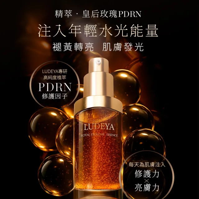 【LUDEYA】繃帶氣墊+瑰泌精華12ml (網紗氣墊/抗老/修護/PDRN/緊緻)