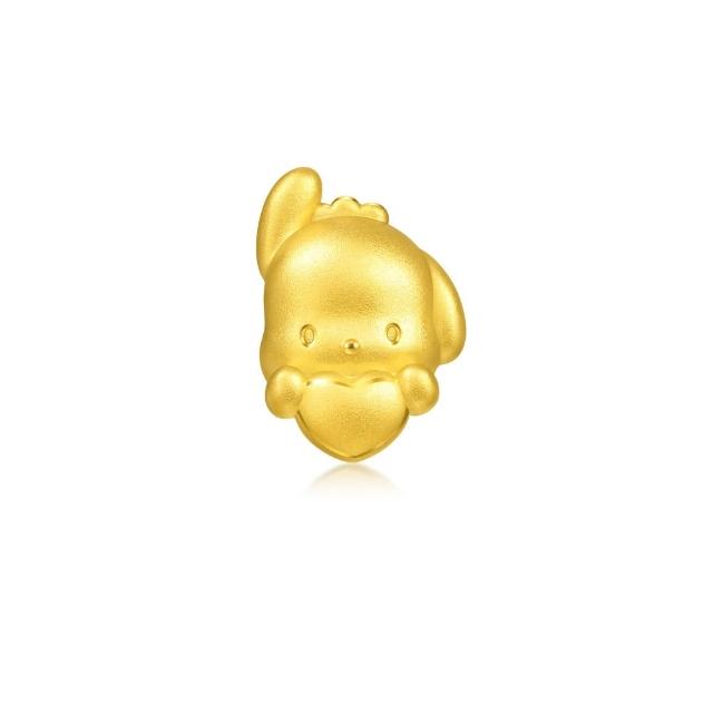 【點睛品】Sanrio 三麗鷗 愛心帕恰狗 黃金串珠
