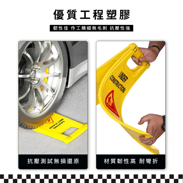 A字牌 告示牌 防滑警示牌 A字警示牌 黃色警示牌 165-YBNOSTOP 禁止停車牌 安全警示牌 地面警示牌