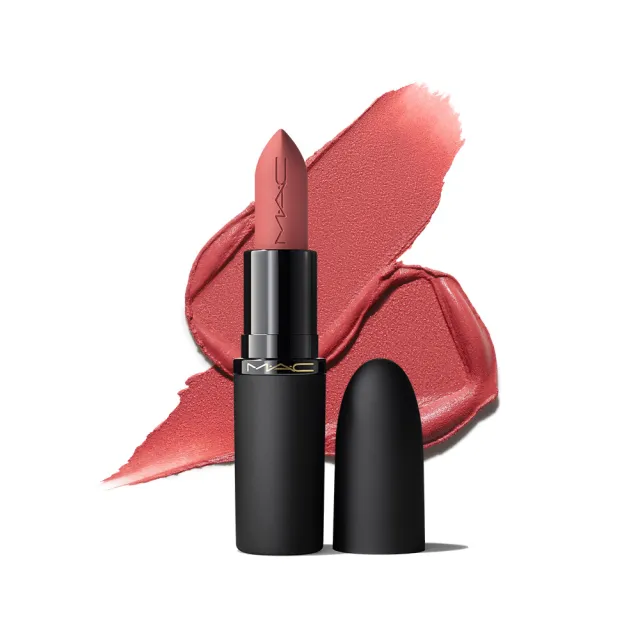 【M.A.C】4D立體豐唇組(輕親雲霧保濕唇膏+超持妝36H柔霧遮瑕液7ML)