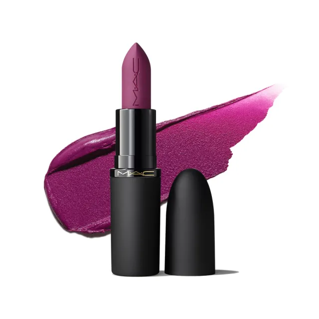 【M.A.C】4D立體豐唇組(輕親雲霧保濕唇膏+超持妝36H柔霧遮瑕液7ML)