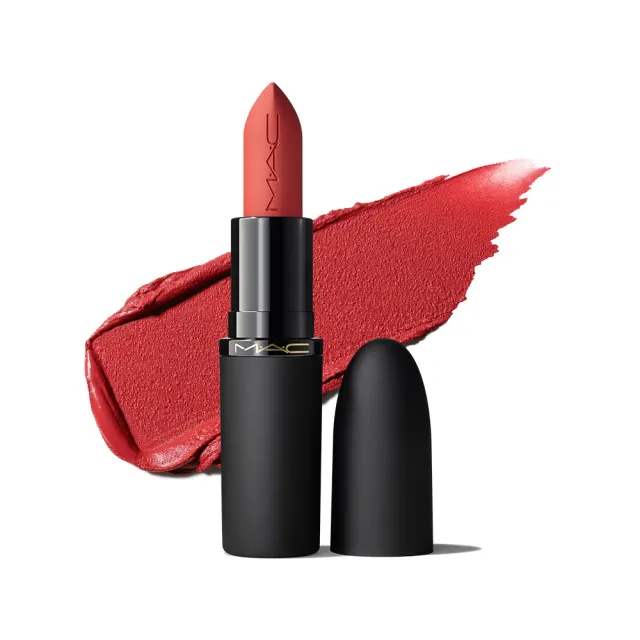 【M.A.C】4D立體豐唇組(輕親雲霧保濕唇膏+超持妝36H柔霧遮瑕液7ML)