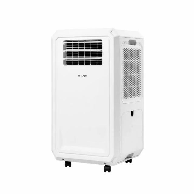 DIKE HLE700 多功能移動式瞬涼水冷氣，適用4坪以下空間，輕巧設計尺寸僅W270*D325*H580mm，重量13kg易於移動。具除濕及空氣淨化功能，冷房能力250W，消耗電力250W，支援110V 60Hz電源，上/下出風口靈活調整。採用環保R290冷媒，全機及壓縮機保固1年，BSMI認證R39017，中國製造。完美解決夏季悶熱，帶來清涼舒適！