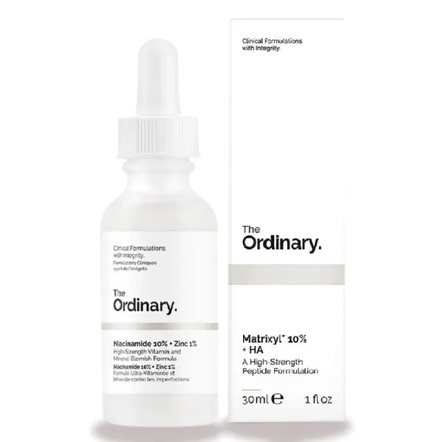 【The Ordinary】The Ordinary 10%菸鹼胺 1%鋅精華液 30ml送植村秀琥珀黃金潔顏油50ml