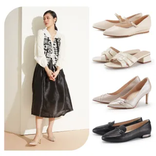 【MAGY】真皮/蝴蝶結/平底鞋/樂福鞋/休閒鞋(多款任選)