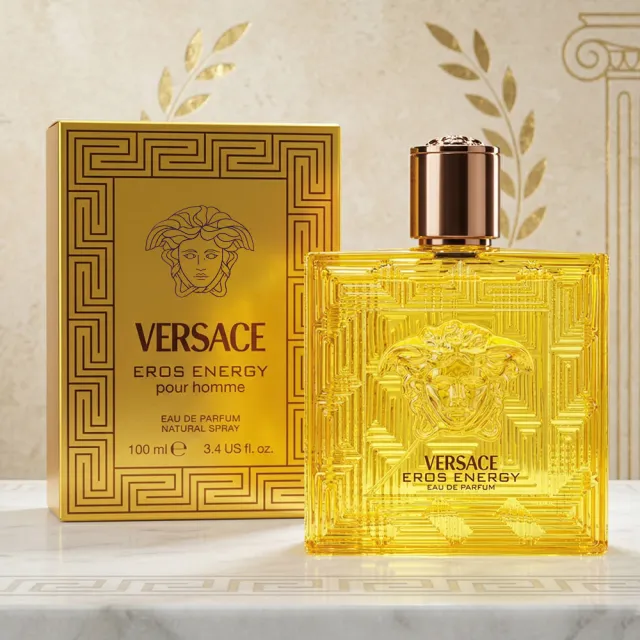 VERSACE 凡賽斯】艾諾斯愛神力量男性淡香精100ml(Eros Energy Pour