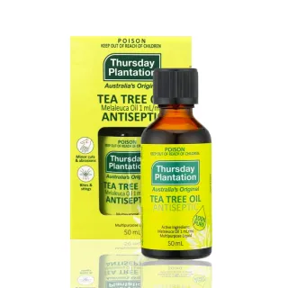 【ThursdayPlantation 星期四農莊】茶樹精油50ml(澳洲原廠公司貨)/母親節禮物/母親節禮盒/2026母親節推薦