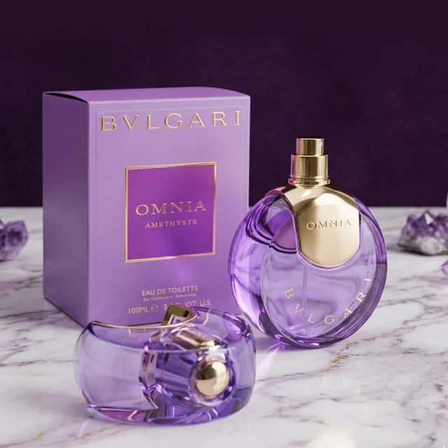BVLGARI 寶格麗】紫水晶女性淡香水100ml(2025新版Omnia Amethyste香氛
