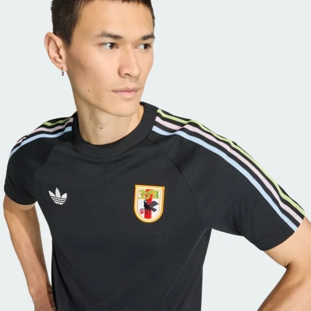 【adidas 愛迪達】Jfa Og Tee 男 T恤 運動上衣 黑 世界盃 日本 短袖上衣(KA1521)