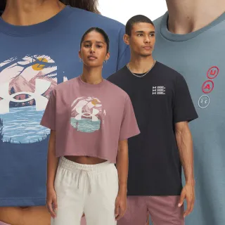 【UNDER ARMOUR】UA 男女款 LOGO 短袖T-Shirt 運動短T(多款任選)