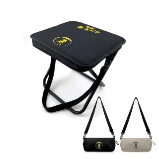 【KT BIKER】勇字折疊椅(白沙屯媽祖 斜背折疊椅 隨身椅 排隊椅 進香裝備 香燈腳必備)