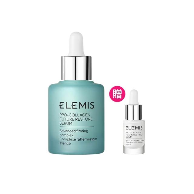 ELEMIS愛莉美 海洋膠原全能逆時精華 30ml 是一款專為成人設計的抗老精華液，結合海洋膠原與多重修復成分，有效改善肌膚紋路、提升保濕力，並具備拉提緊緻功效。乳狀質地輕盈易吸收，適合各種膚質使用，是日常保養的必備品。商品為國內專櫃公司貨，品質有保障，贈品數量有限，送完為止。