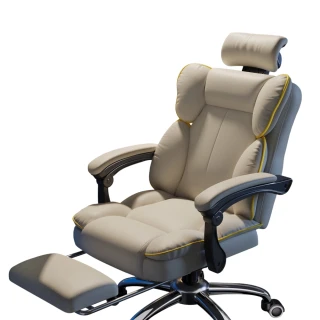 超微米 人體工學椅 電腦椅 可躺電競椅 久坐舒適護腰靠背電腦椅辦公椅懶人沙發座椅48*45*131