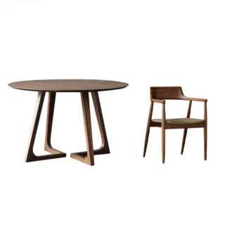 Speedy惠倉 圓餐桌 100x100CM 餐桌椅 咖啡廳桌椅(接待圓桌 洽談桌 桌椅組合)