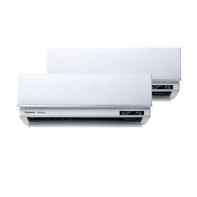 【Panasonic 國際牌】2-3坪+2-3坪 R32 一級能效 變頻冷暖一對二分離式(CU-2J45FHA2/CS-UX22BA2+CS-UX22BA2)