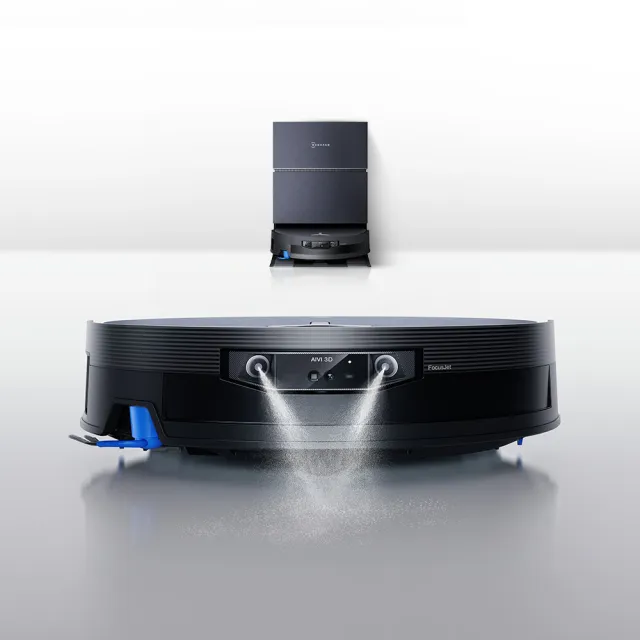 【ECOVACS 科沃斯】全新旗艦DEEBOT X12 PRO 噴溶增壓滾筒洗地機器人(高壓噴射清潔液水/氮化鎵超充)