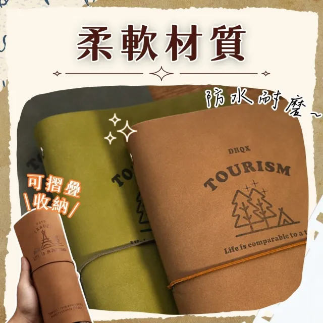 【享屋】獨家多色多款 簡約質感活頁本卡冊 (附拉鏈袋*5、內頁*40張) 票根收納冊 卡夾式收納冊 機票收納