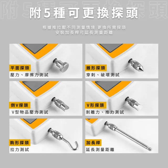 數位推拉力計 拉力計 推力計 力量測試器 拉力測試器 165-DFG 推拉測試儀 壓力測試器 力值測試