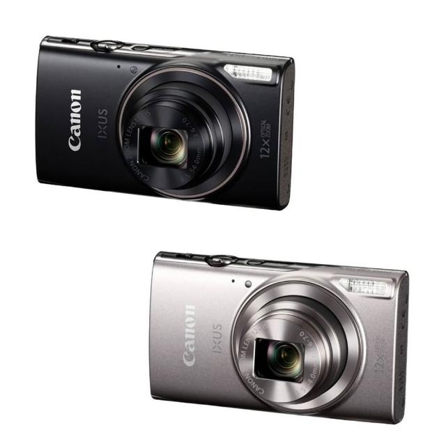 Canon 佳能 IXUS 285 HS 輕巧數位相機，搭載 2000 萬畫素 CMOS 影像感應器與 1 吋以下感光元件，提供高解析度影像捕捉。固定式螢幕方便操作，鋰電池供電持久耐用。無鏡頭接環設計，適合日常隨拍。原廠日本貨，BSMI 認證 D31219 及 NCC 證號 CCAB14LP4220T4，享有 12 個月保固。規格以實際出貨為準，輕鬆記錄美好時刻！