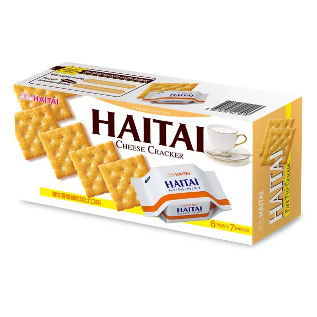 【HAITAI  海太】海太蘇打餅乾x4入(口味任選)