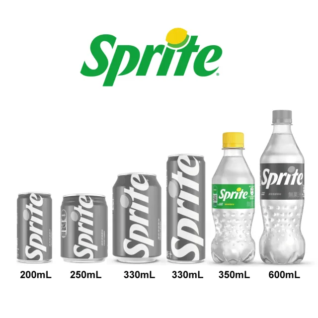 【Sprite 雪碧】寶特瓶350ml x24入/箱