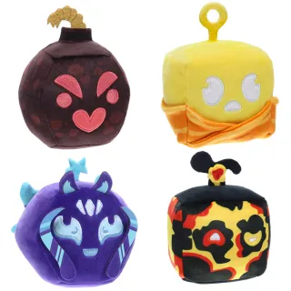 【ToysRUs 玩具反斗城】Blox Fruits 4 吋收藏級毛絨玩具盲盒（系列2） - 隨機發貨