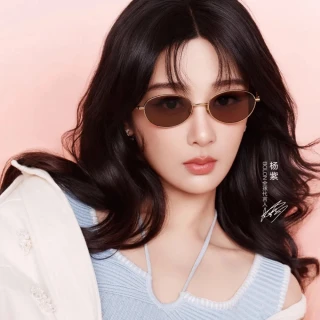 【BOLON 暴龍】橢圓金屬太陽眼鏡(☆BL7216-A62)