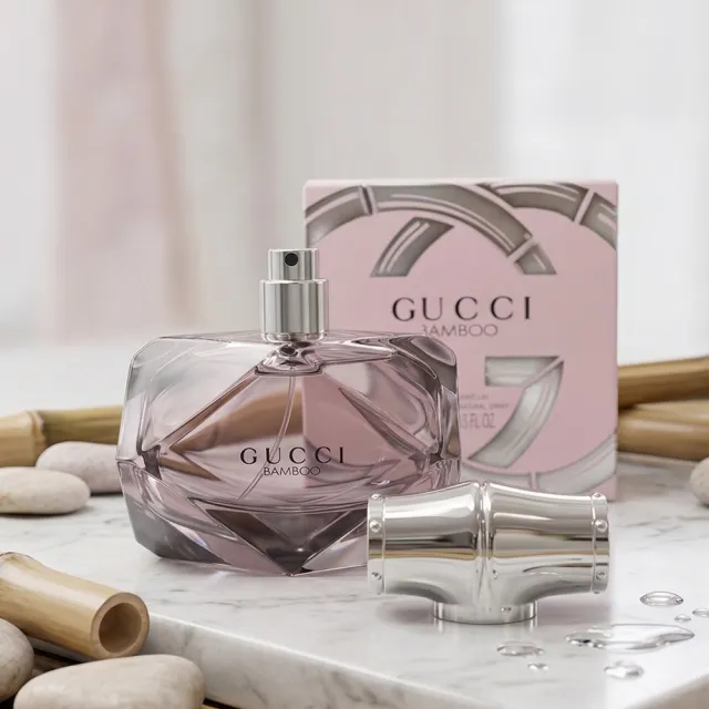 GUCCI 古馳】竹棻女性淡香精75ml(Bamboo香水專櫃公司貨) - momo購物網