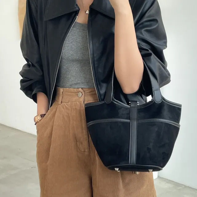 【LEESA】雙11 女生包包\腋下包\水桶包\斜背包\肩背包\帆布水桶包\正韓包包\精品\側背包\帆布包