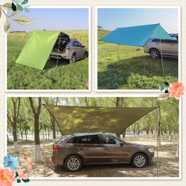 【外出趣】露營車邊帳組-M號300x200(天幕帳 帳篷 車尾帳 車邊帳)