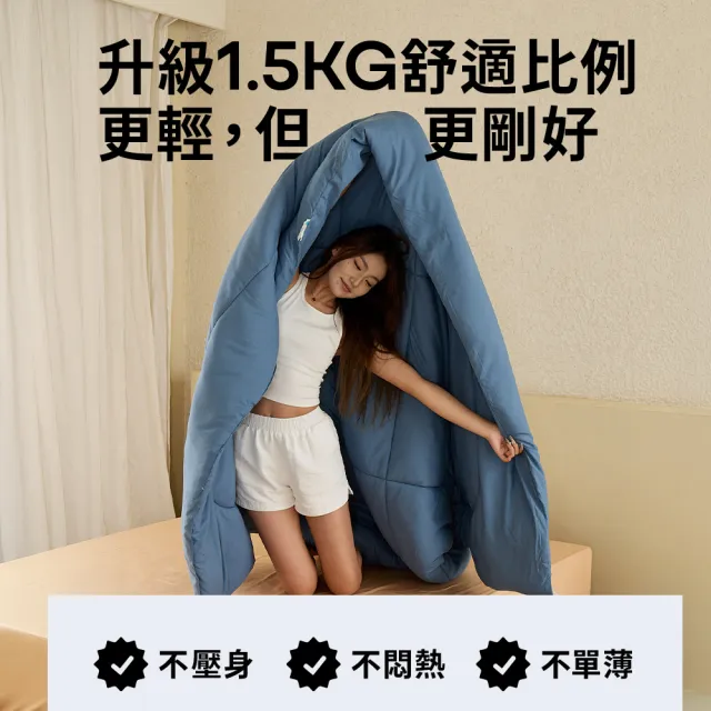 【青鳥家居】石墨烯遠紅外線水洗四季被/夏被 (石墨烯被/石墨烯棉被/棉被)