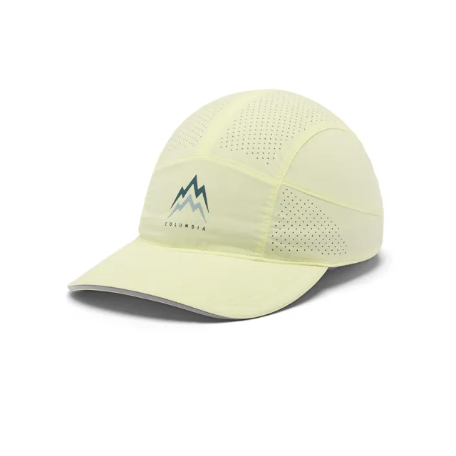 【Columbia 哥倫比亞】涼感快排運動帽-Speed Trail™ Ball Cap-檸檬黃(UCU86230CT/KS)