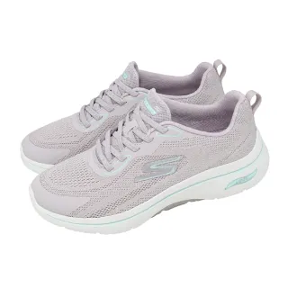 【SKECHERS】休閒鞋 Go Walk Arch Fit 2.0 寬楦 女鞋 粉紅 白 緩衝 125346WLVAQ