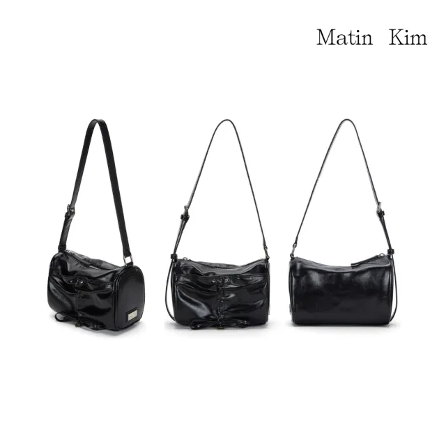 【MATIN KIM】官方旗艦 抓皺蝴蝶結迷你包(多款任選)