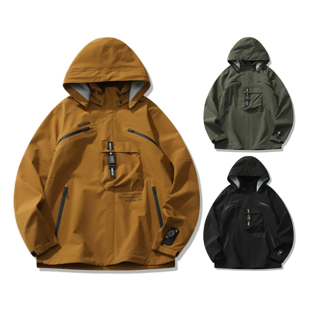 【Palladium】PALLADIUM 工裝風防水機能外套/男裝/男外套-三色任選