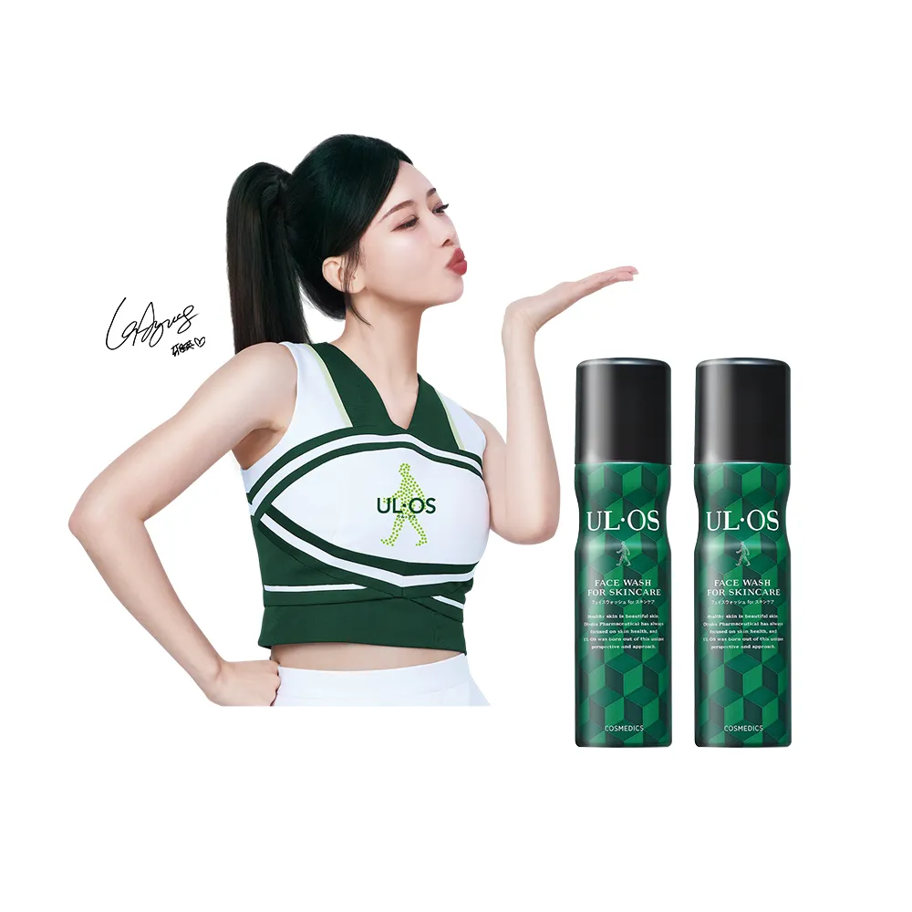 【ULOS】機能洗顏慕斯 100g x 2瓶 李雅英代言(抗痘 刮鬍 控油 抗黑頭 洗臉)