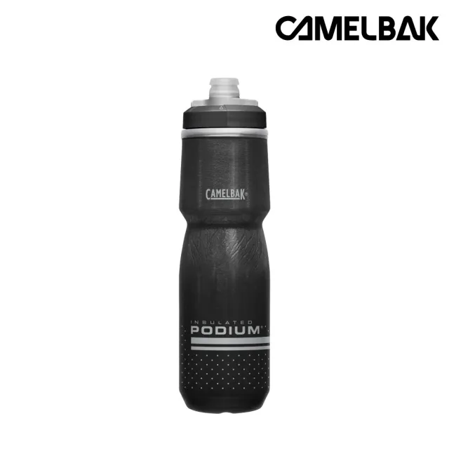 【CAMELBAK】PODIUM CHILL保冷噴射水瓶 CB1873001071|710ml 黑
