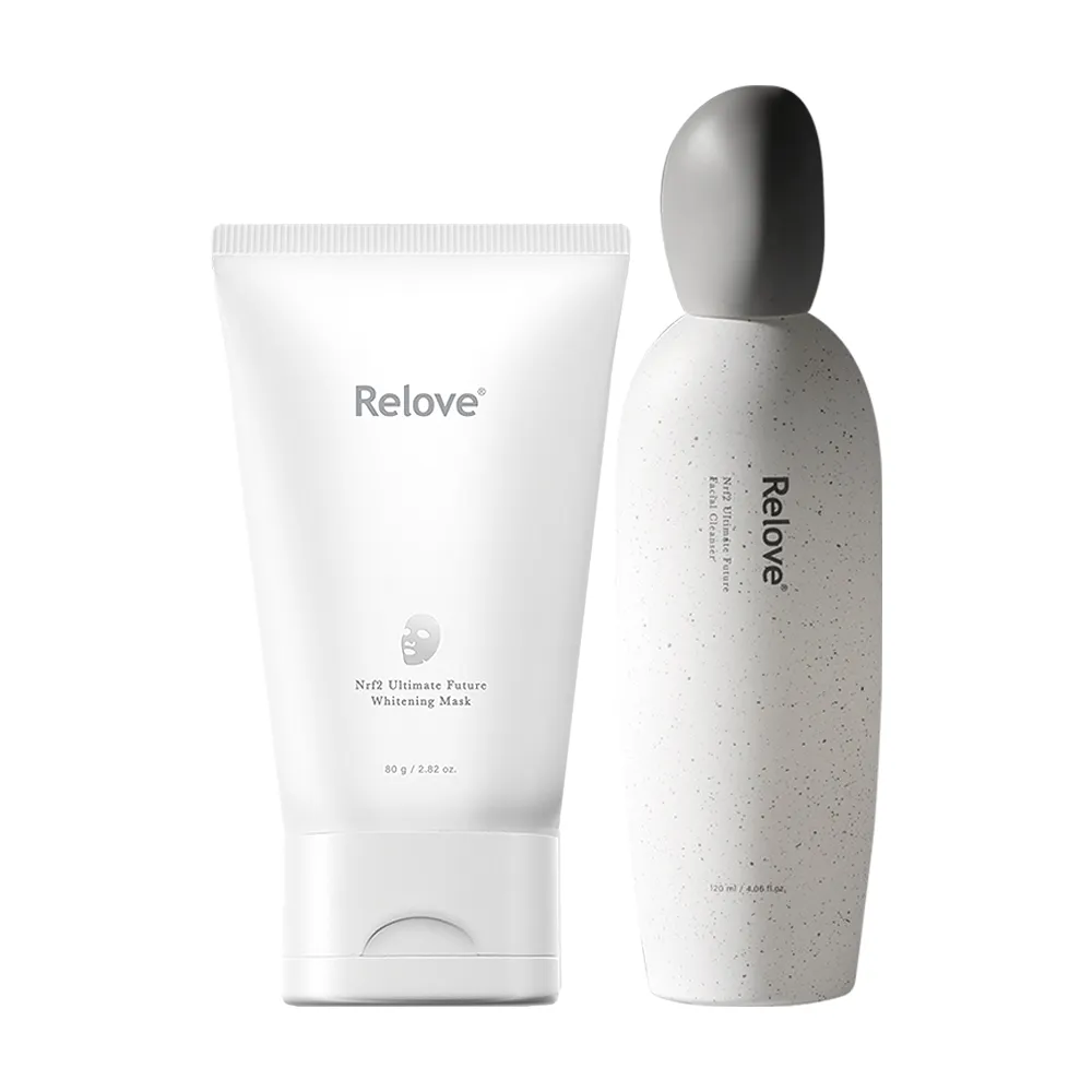 【Relove 官方直營】全酵肌泌潔顏露120ml+拋光酵母泌膜任選1入小資輕奢組(刷菌洗+敷 煥膚彈嫩亮 膚況升級)