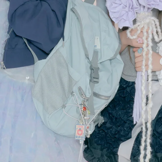 【Rockfish Weatherwear】X ILLIT BEADS KEYRING 象牙色 鑰匙圈