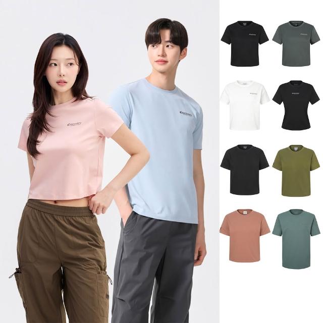 【Discovery Expedition】女版短版小Logo短袖T恤(WRS92053/WRS95043/WRS96053/WRS97053/WRS9F053-任選)