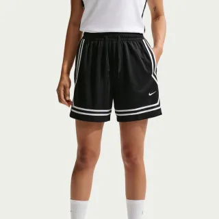 【NIKE 耐吉】短褲 女 運動褲 5分褲 AS W NK DF CROSSOVER 5 SHORT 黑白 FV8506-010