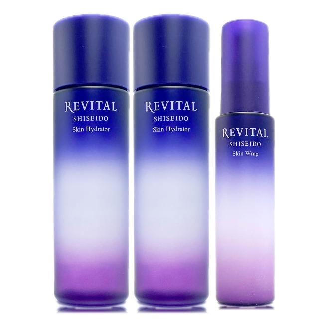 【SHISEIDO 資生堂東京櫃】莉薇特麗多胺無痕保濕露150ml*2+彈力乳90ml - 禮盒特惠組 (專櫃公司貨)